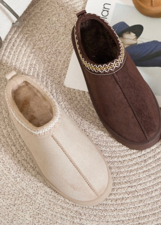 Béryl marron - Compensées Fourrées