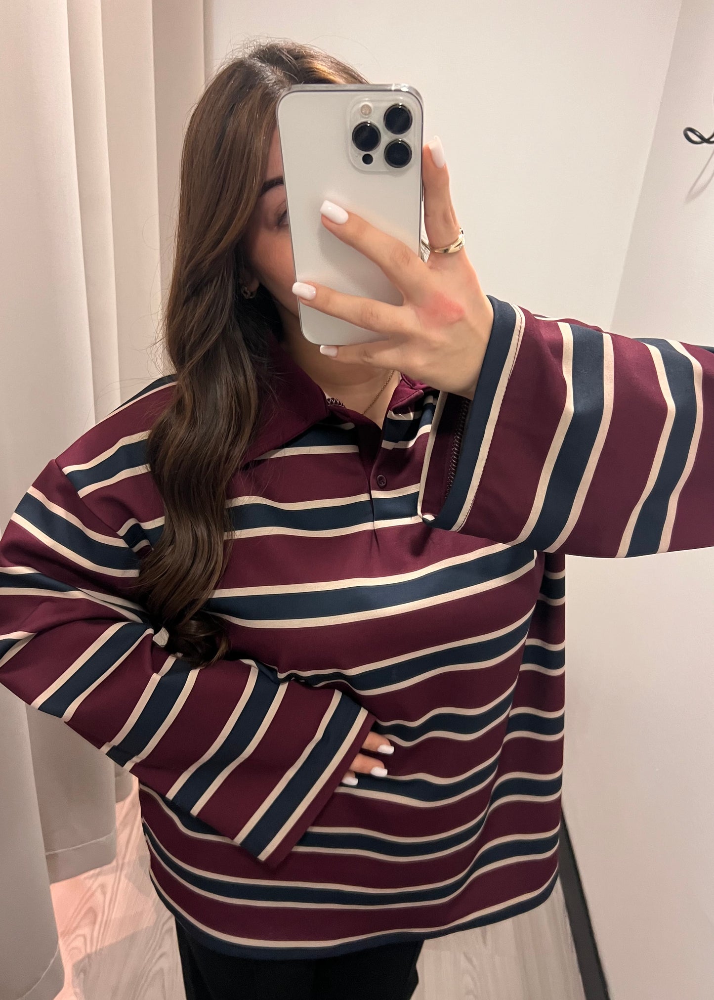 Melissa - Polo Bordeaux