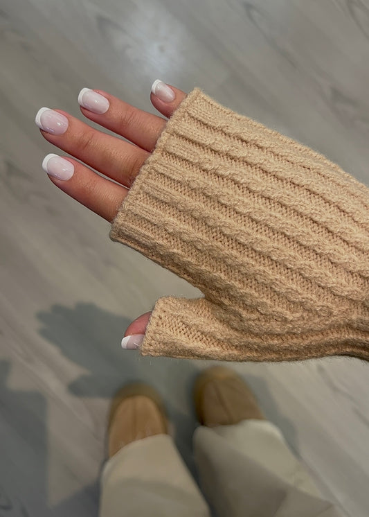 Comfy Beige - Mitaines