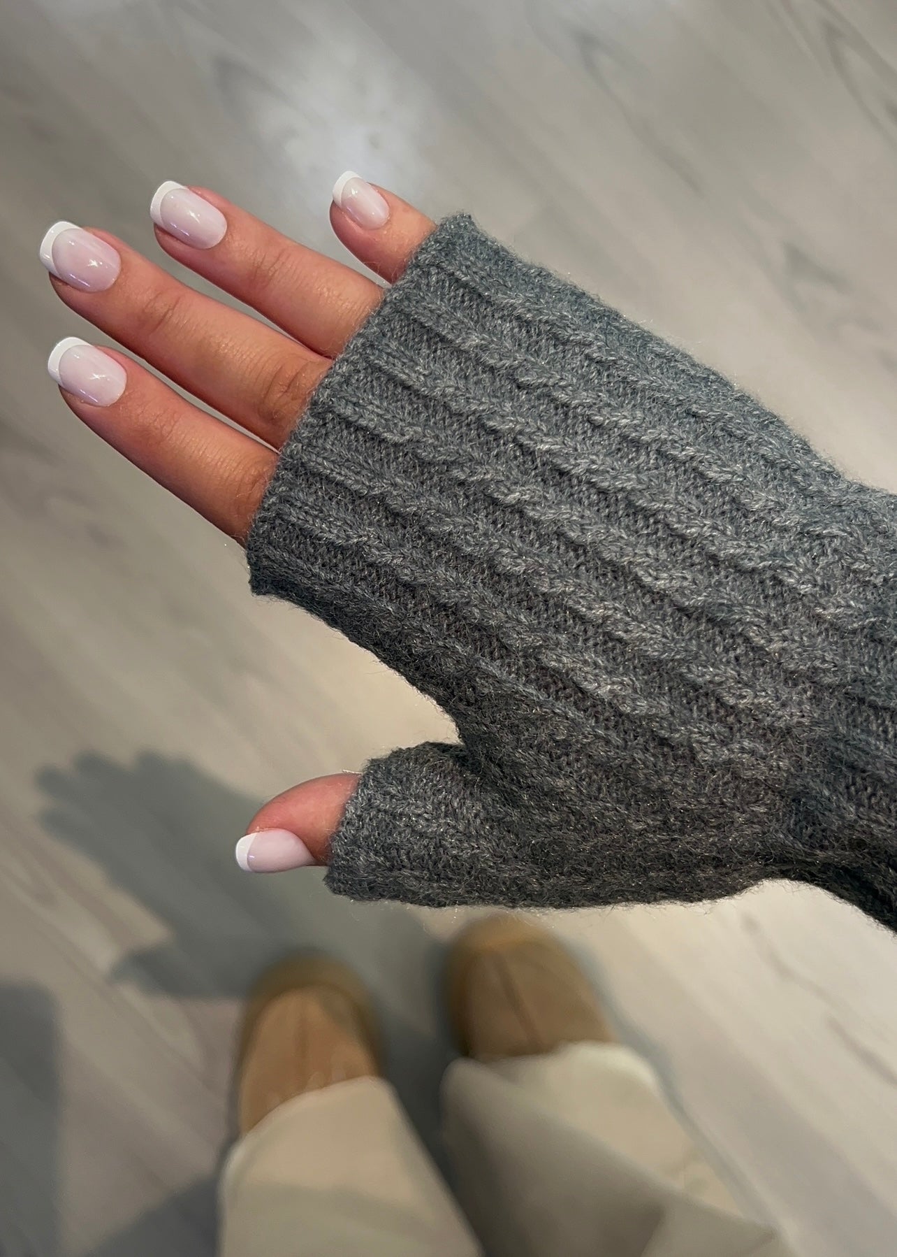 Comfy Gris - Mitaines