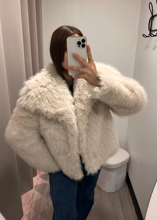 Aleen - Fourrure blanc