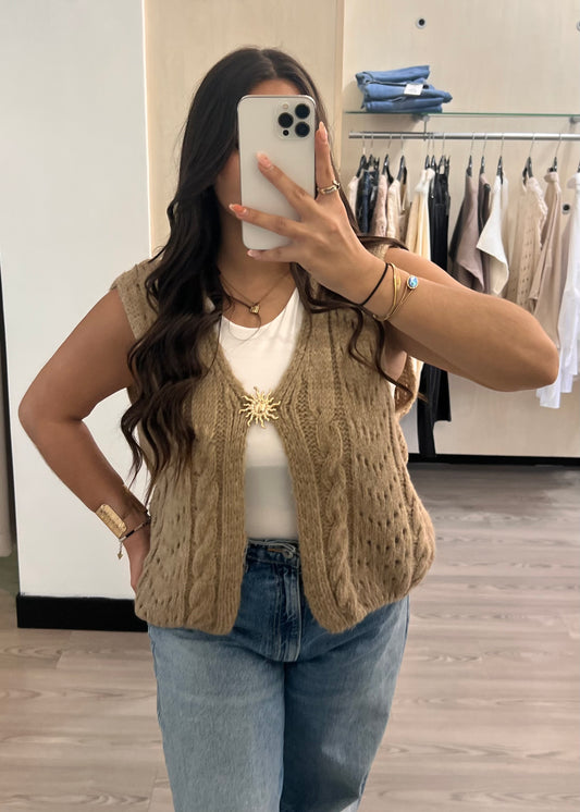 Clara Camel - Gilet