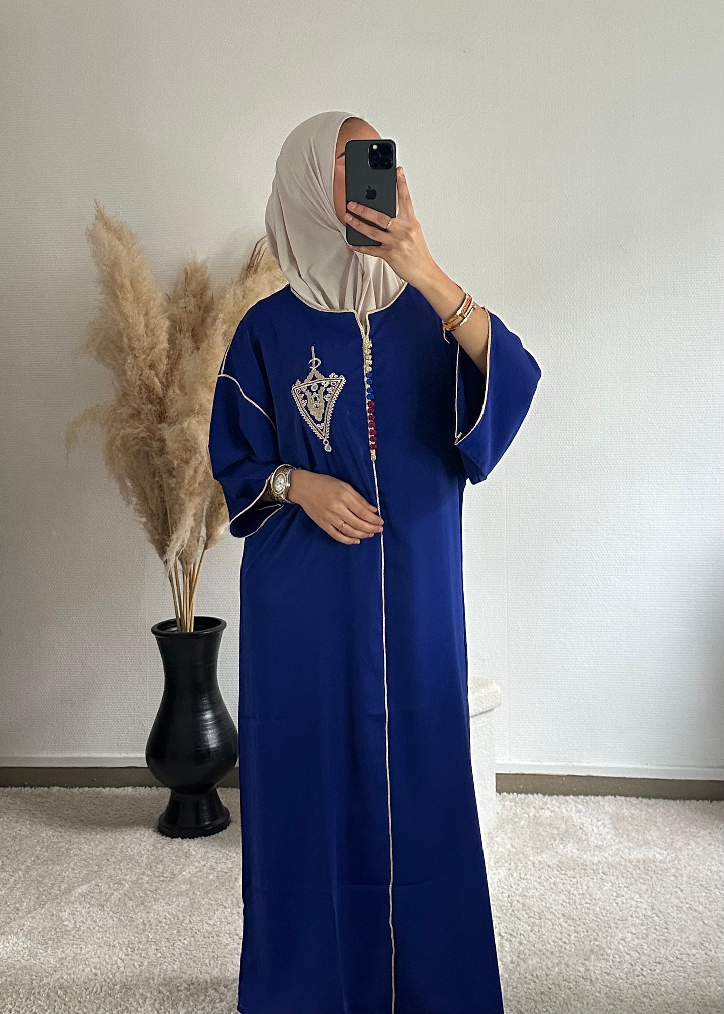 Asma Bleu - Abaya