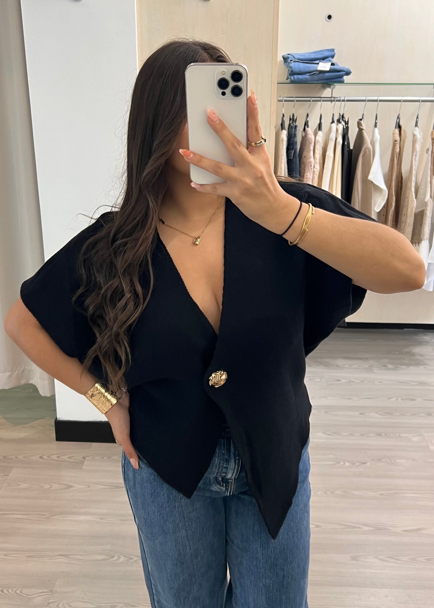 Cassandra Noir - Gilet