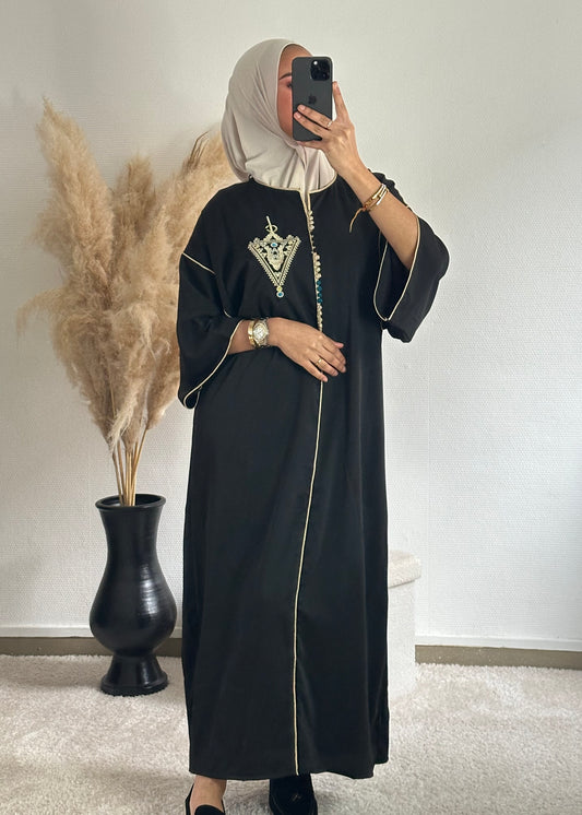 Asma Noir - Abaya