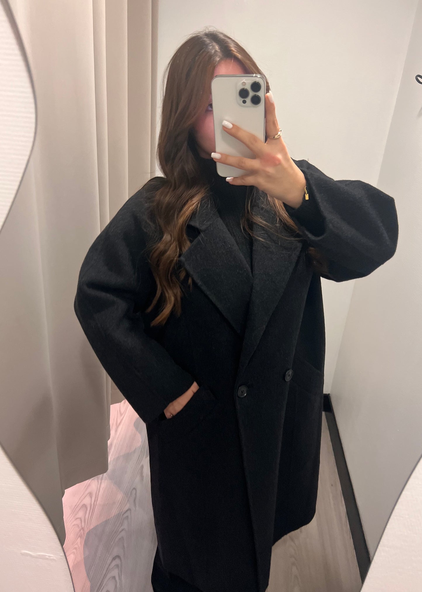 Maël - Manteau noir