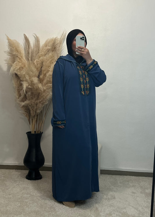 Noor bleu - Jellaba