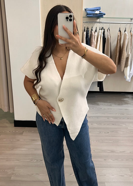 Cassandra Blanc - Gilet