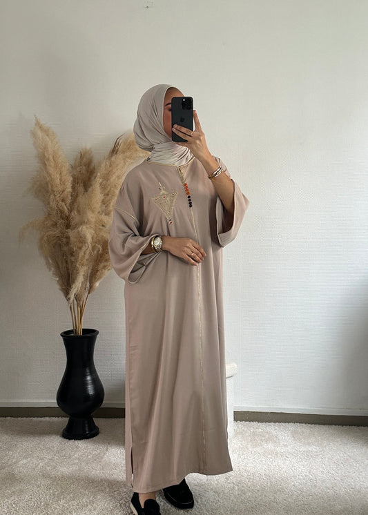 Asma beige - Abaya