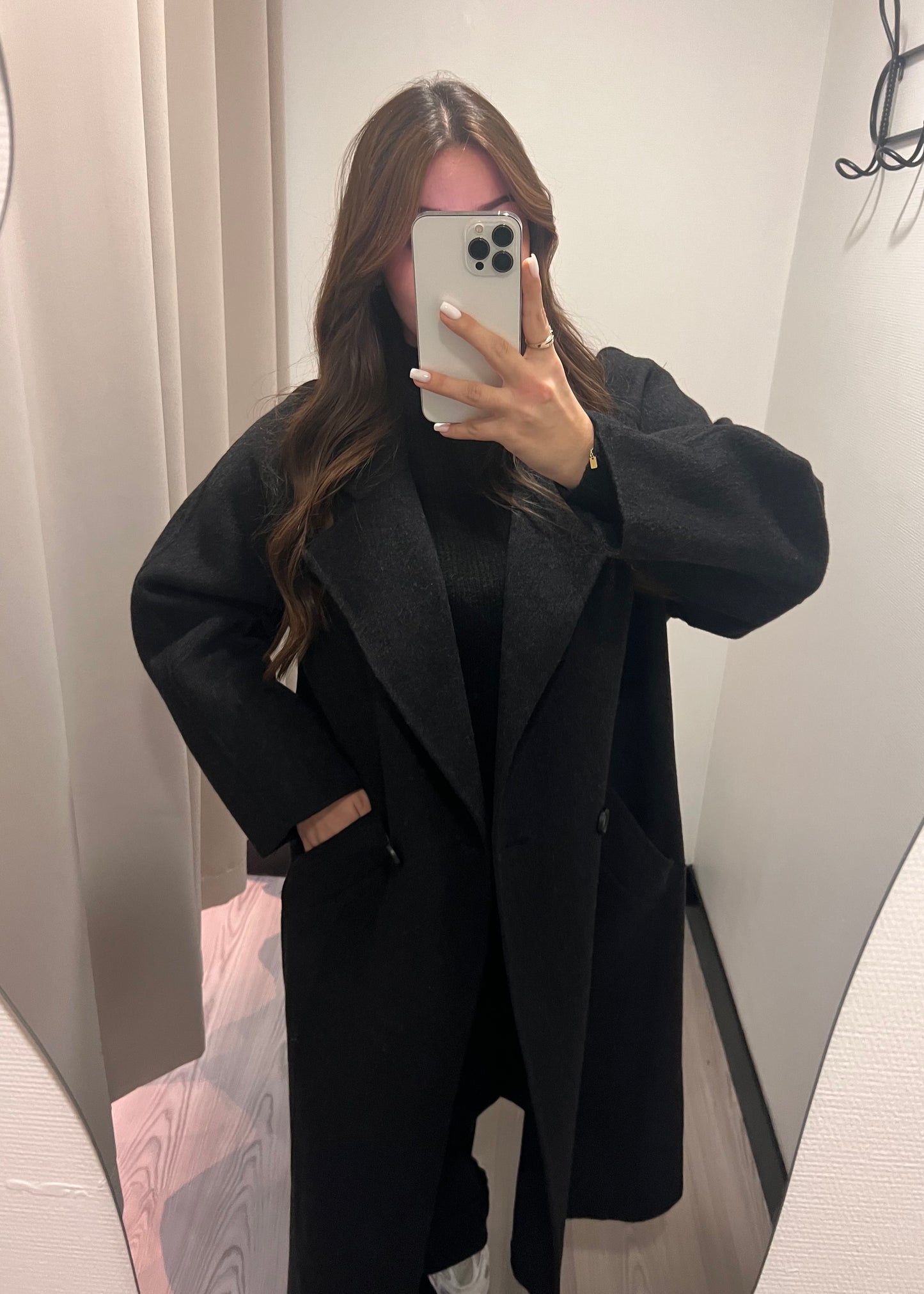 Maël - Manteau noir