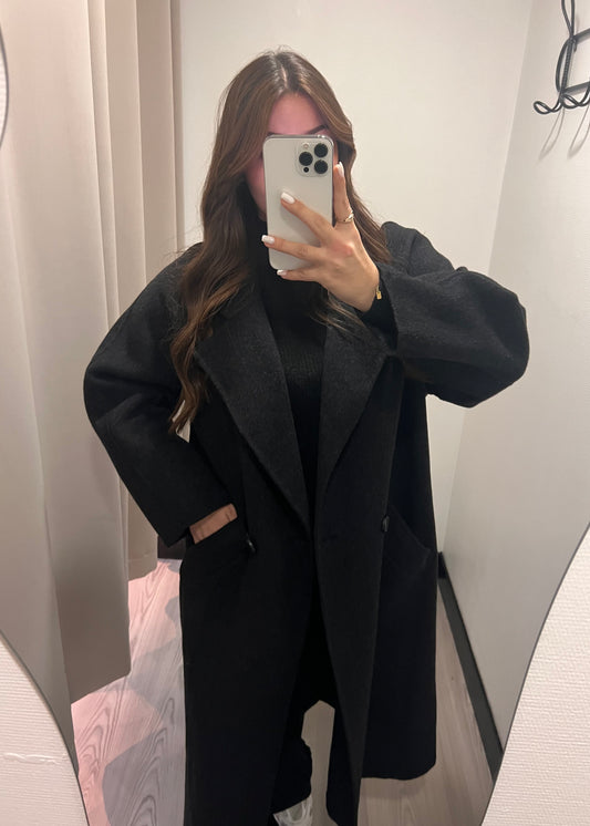 Maël - Manteau noir