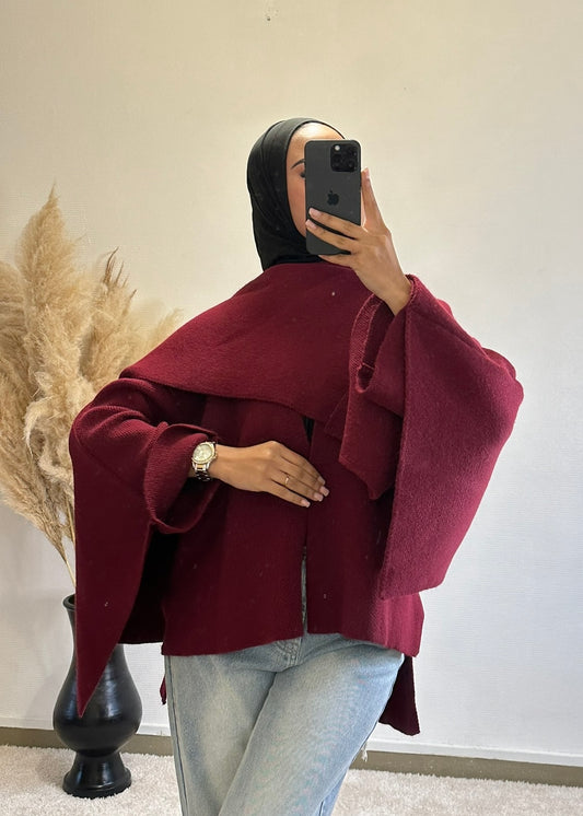 Sophie Bordeaux - Veste Cape